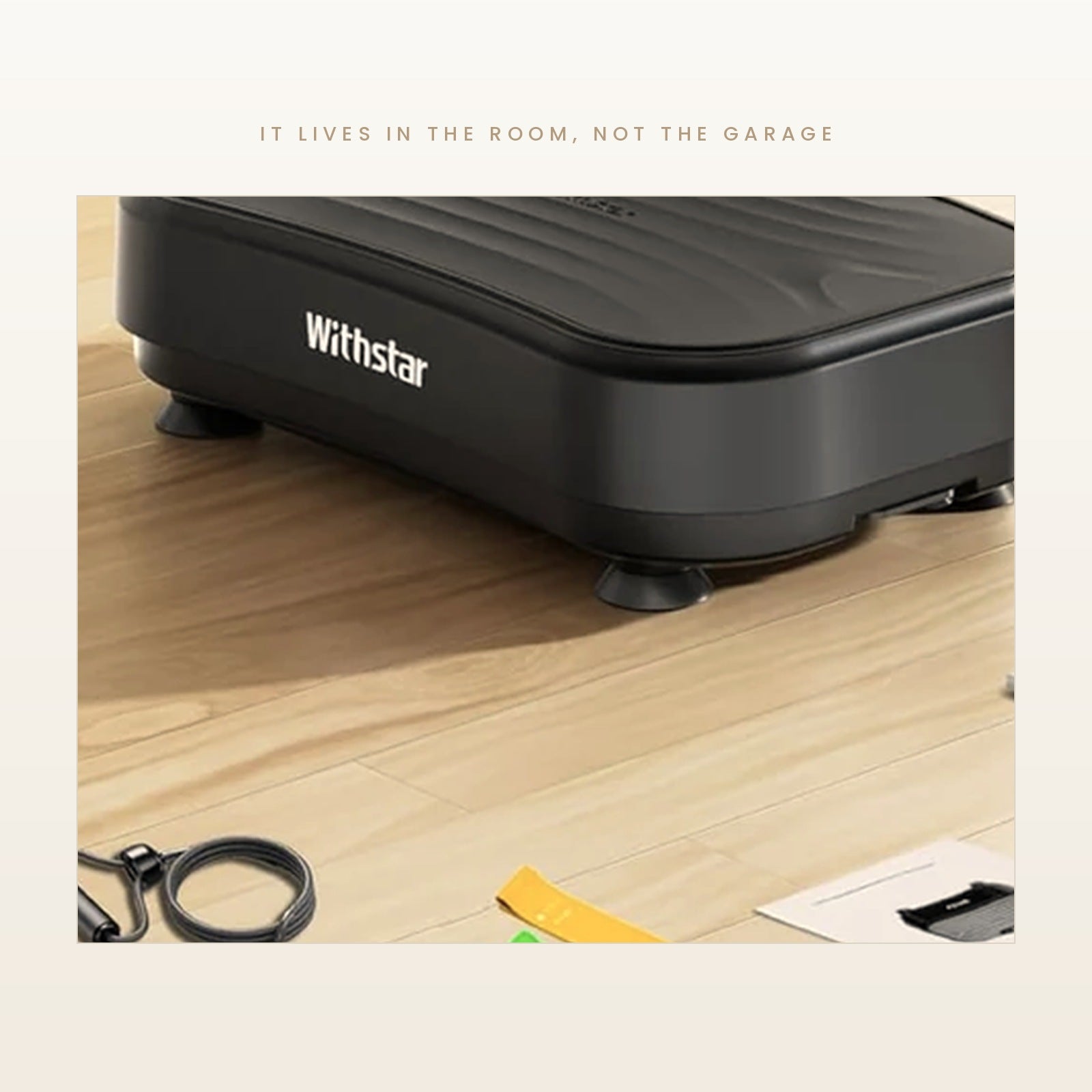 Terra — Whole-Body Vibration Plate, 330 lb Capacity